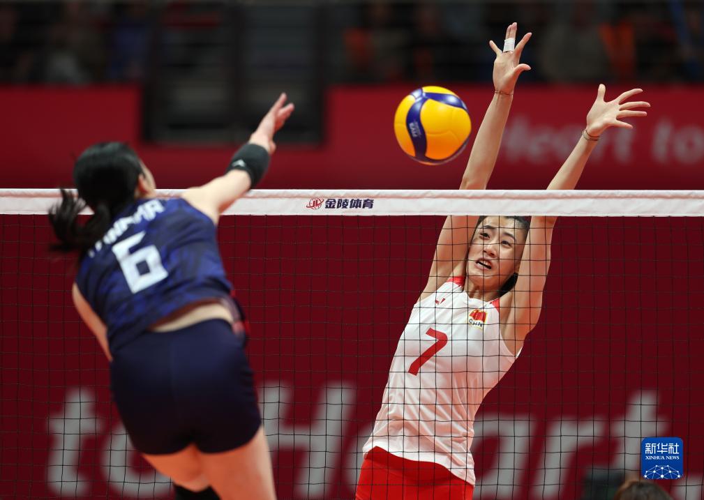 排球——女子組金牌賽：中國隊奪冠